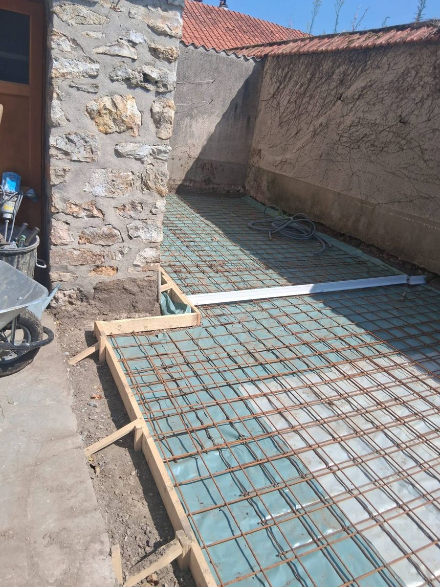 Dalle béton – ferraillage