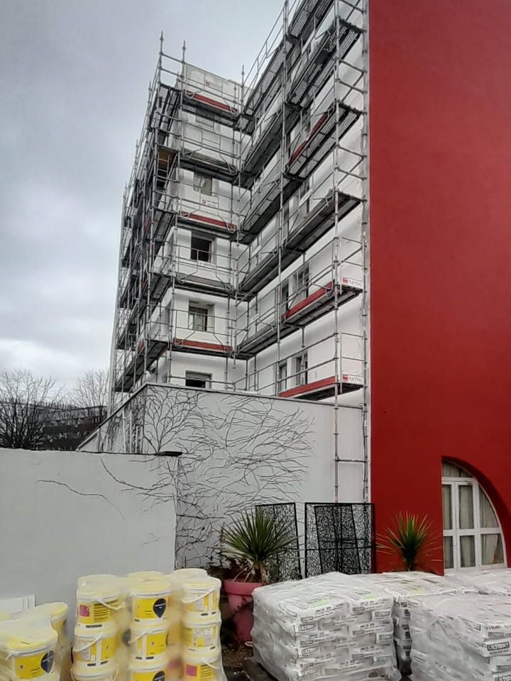Ravalement de façade – avant